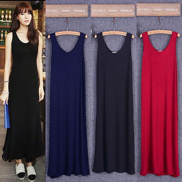2021 summer women long dress ankle length o neck sleeveless streetwear blue modal cotton black home dresses robe ete femme, Black;gray
2021 summer women long dress ankle length o neck sleeveless streetwear blue modal cotton black home dresses robe ete femme, Black;gray