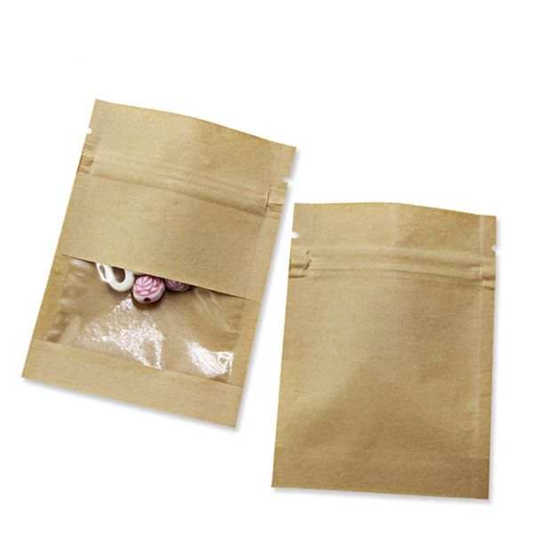 300pcs lot kraft paper ziplock package bag woth clear window party mini crafts storage pouches reclosable snack nuts zipper bags h bbyulo
300pcs lot kraft paper ziplock package bag woth clear window party mini crafts storage pouches reclosable snack nuts zipper bags h bbyulo
