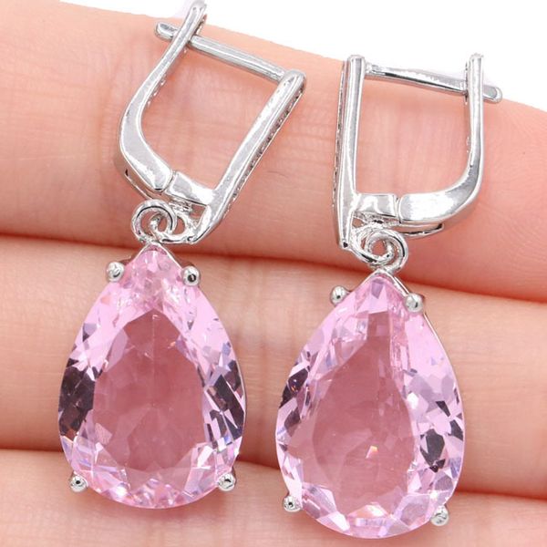 35x13mm классический 18x13mm груша форма создания pink кунсайт natural cz подарков серебряные серьги, Golden;silver
35x13mm классический 18x13mm груша форма создания pink кунсайт natural cz подарков серебряные серьги, Golden;silver