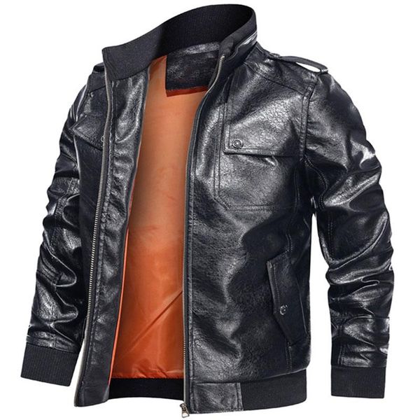men's autumn leather jacket casual stand collar pu leatehr jackets new colorful leather coat male, Black
men's autumn leather jacket casual stand collar pu leatehr jackets new colorful leather coat male, Black
