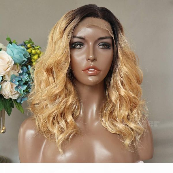 natural wave short wigs synthetic lace front wigs blonde ombre brown roots heat resistant hair loose curly wigs for women, Black
natural wave short wigs synthetic lace front wigs blonde ombre brown roots heat resistant hair loose curly wigs for women, Black
