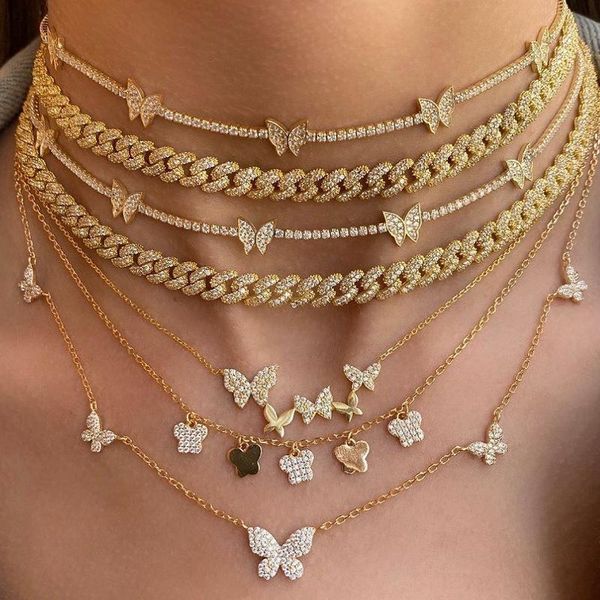 goth butterfly choker necklaces for women cz zircon pendant necklace shinny crystal collares chain female jewelry gifts, Golden;silver
goth butterfly choker necklaces for women cz zircon pendant necklace shinny crystal collares chain female jewelry gifts, Golden;silver
