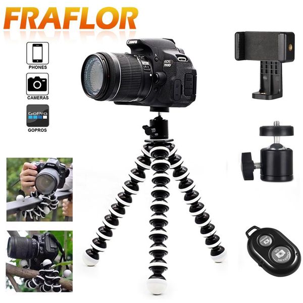 tripods ocs flexible tripod stand gorillapod for smartphone clip dslr and camera table desk & bluetooth remote control head
tripods ocs flexible tripod stand gorillapod for smartphone clip dslr and camera table desk & bluetooth remote control head