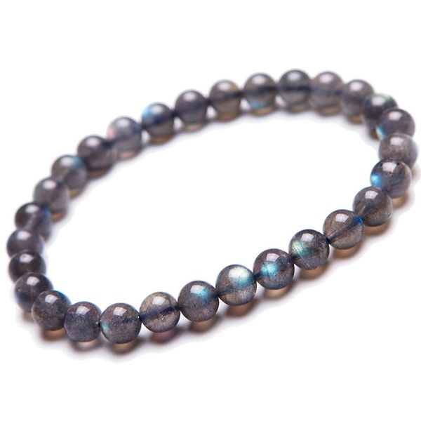 wholesale 6mm genuine rainbow lights natural labradorite gem stone crystal round beads stretch charm bracelet femme, Black
wholesale 6mm genuine rainbow lights natural labradorite gem stone crystal round beads stretch charm bracelet femme, Black