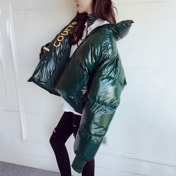newdiscvry 2020 winter glossy down parka women's waterproof coat embroidery jacket large size loose winter warm thick parkax1016, Black;brown
newdiscvry 2020 winter glossy down parka women's waterproof coat embroidery jacket large size loose winter warm thick parkax1016, Black;brown