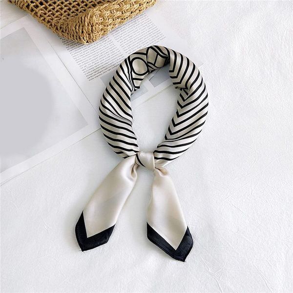 square silk scarf bandana women fashion print neck scarf office lady wrist wraps vintage small hair tie band female handkerchief sqczyy, Black
square silk scarf bandana women fashion print neck scarf office lady wrist wraps vintage small hair tie band female handkerchief sqczyy, Black