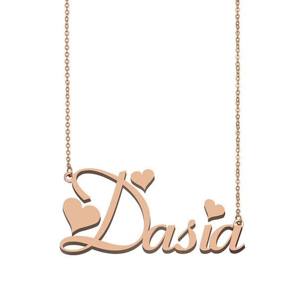 Dasia Custom Name Necklace Personalized Pendant for Men Boys Birthday Gift Best Friends Jewelry 18k Gold Plated Stainless Steel, Silver
Dasia Custom Name Necklace Personalized Pendant for Men Boys Birthday Gift Best Friends Jewelry 18k Gold Plated Stainless Steel, Silver
