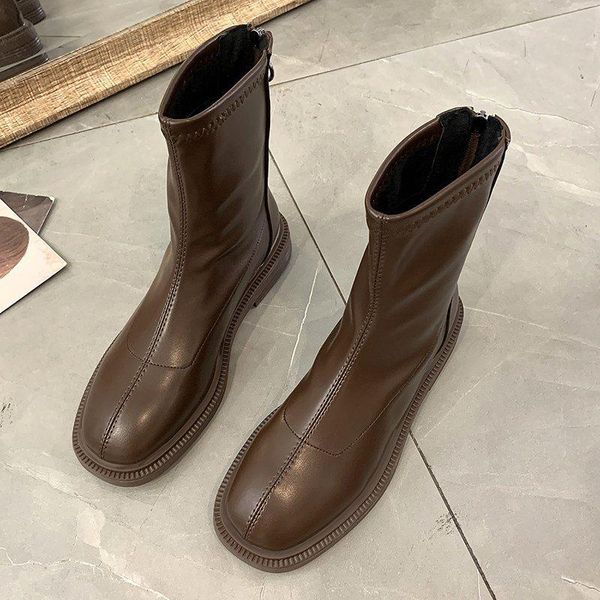 shoes boots women new 2020 winter footwear low heels booties round toe luxury designer booties ladies zipper ankle rubber rock, Black
shoes boots women new 2020 winter footwear low heels booties round toe luxury designer booties ladies zipper ankle rubber rock, Black