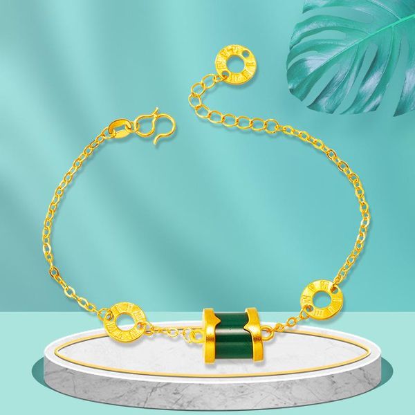 link, chain 24k gold chalcedony bracelets for women rhinestone roman circle dubai africa bangle arab jewelry charm christmas gifts, Black
link, chain 24k gold chalcedony bracelets for women rhinestone roman circle dubai africa bangle arab jewelry charm christmas gifts, Black
