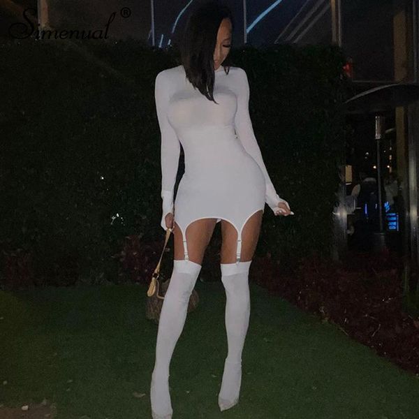 simenual solid bodycon garter women mini dress with stocking long sleeve clubwear skinny party dresses autumn 2021 slim, Black;gray
simenual solid bodycon garter women mini dress with stocking long sleeve clubwear skinny party dresses autumn 2021 slim, Black;gray