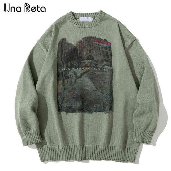 una reta sweater men arrivals hip hop harajuku sweater streetwear men casual loose pullover autumn winter man sweater 211221, White;black
una reta sweater men arrivals hip hop harajuku sweater streetwear men casual loose pullover autumn winter man sweater 211221, White;black