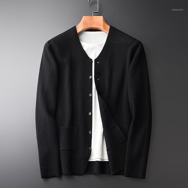 new men sweater new fashion v-neck cardigan black sweater hight quality slim fit solid color autumn and winter mens sweaters1, White;black
new men sweater new fashion v-neck cardigan black sweater hight quality slim fit solid color autumn and winter mens sweaters1, White;black
