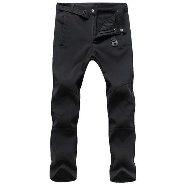 men winter fleece outdoor sports pant thicken thermal soft shell waterproof hiking camping trouser climbing cargo pants, Black;green
men winter fleece outdoor sports pant thicken thermal soft shell waterproof hiking camping trouser climbing cargo pants, Black;green