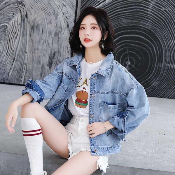 women denim jacket coat autumn 2020 new long sleeves jeans jackets print casaco feminino single breasted casual coat1, Black;brown
women denim jacket coat autumn 2020 new long sleeves jeans jackets print casaco feminino single breasted casual coat1, Black;brown