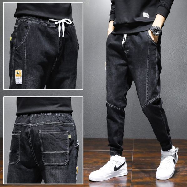 spring autumn 2020 new style men's capris korean trend versatile fashion brand harlem casual pants men casual pants jeansjeans and jean, Blue
spring autumn 2020 new style men's capris korean trend versatile fashion brand harlem casual pants men casual pants jeansjeans and jean, Blue