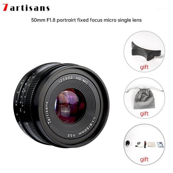 other cctv cameras 7artisans 50mm f1.8 large aperture portrait manual focus micro camera lens fit for canon eos-m mount e-mount fuji fx-amou
other cctv cameras 7artisans 50mm f1.8 large aperture portrait manual focus micro camera lens fit for canon eos-m mount e-mount fuji fx-amou