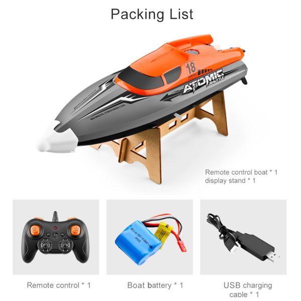 GoolRC RC Boat Remote Control Boat with 30KM/H High Speed IPV7 waterproof 2.4GHz 4 Channel Racing Boat for Kids Adults
GoolRC RC Boat Remote Control Boat with 30KM/H High Speed IPV7 waterproof 2.4GHz 4 Channel Racing Boat for Kids Adults