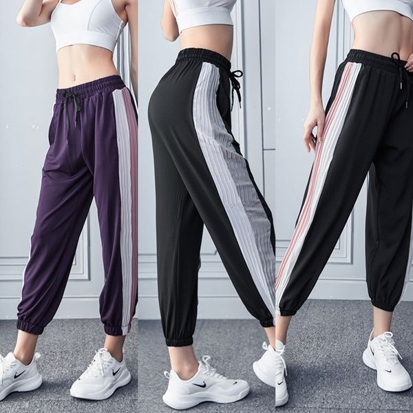 2020 autumn new girls pants three color contrast stitching loose sports leisure leg binding fitness yoga pants yoga pantspants dxuwl, Gray
2020 autumn new girls pants three color contrast stitching loose sports leisure leg binding fitness yoga pants yoga pantspants dxuwl, Gray