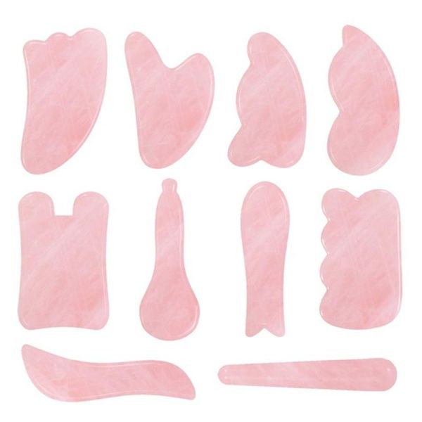 natural rose quartz jade gua sha board acupuncture massage face lifting stone guasha scraping board jade facial eye massage tool
natural rose quartz jade gua sha board acupuncture massage face lifting stone guasha scraping board jade facial eye massage tool