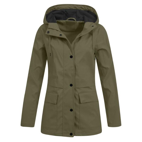 women jackets solid color long hooded mountaineering jackets coat aic88, Black;brown
women jackets solid color long hooded mountaineering jackets coat aic88, Black;brown