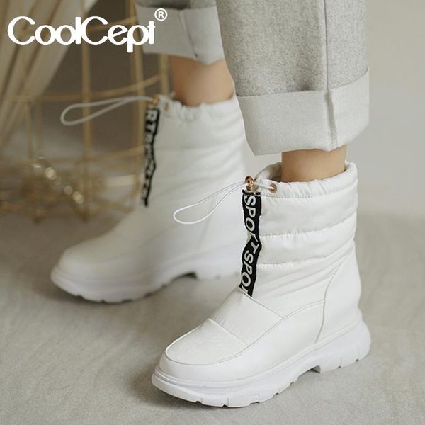 coolcept size 32-43 women half short boots flat snow boots women winter warm shoes fashion plush fur footwear, Black
coolcept size 32-43 women half short boots flat snow boots women winter warm shoes fashion plush fur footwear, Black