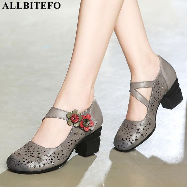 dress shoes allbitefo cutout cool flower design fashion soft genuine leather high heel thick women heels pumps, Black
dress shoes allbitefo cutout cool flower design fashion soft genuine leather high heel thick women heels pumps, Black