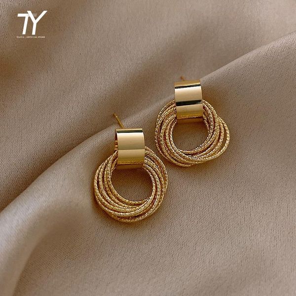 dangle & chandelier retro metallic gold multiple small circle pendant earrings 2021 jewelry fashion wedding party unusual for woman, Silver
dangle & chandelier retro metallic gold multiple small circle pendant earrings 2021 jewelry fashion wedding party unusual for woman, Silver