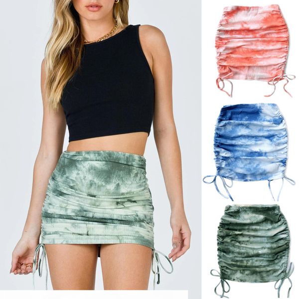 high waist stretch mini skirt tie-dyed skirt drawstring wrap skirts nightclub party women dress fashion clothes will and sandy new, Black
high waist stretch mini skirt tie-dyed skirt drawstring wrap skirts nightclub party women dress fashion clothes will and sandy new, Black