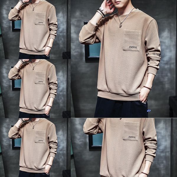 mppwt new long coat and sweater t-shirt sweater men's loose trend spring autumn autumn coat men's clothes loose t-shirt sleeve e99, Black
mppwt new long coat and sweater t-shirt sweater men's loose trend spring autumn autumn coat men's clothes loose t-shirt sleeve e99, Black