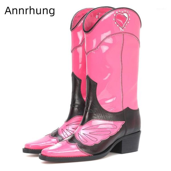 sewing wing mid-calf boots women genuine leather round toe square heel booties fretwork sweetheart new winter botas feminina1, Black
sewing wing mid-calf boots women genuine leather round toe square heel booties fretwork sweetheart new winter botas feminina1, Black