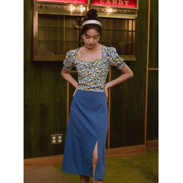 yvew2 french summer summer floral coatelastic waist split hips skirt suit women's singles 2020 2020 french floral coatelastic waist s, Gray
yvew2 french summer summer floral coatelastic waist split hips skirt suit women's singles 2020 2020 french floral coatelastic waist s, Gray