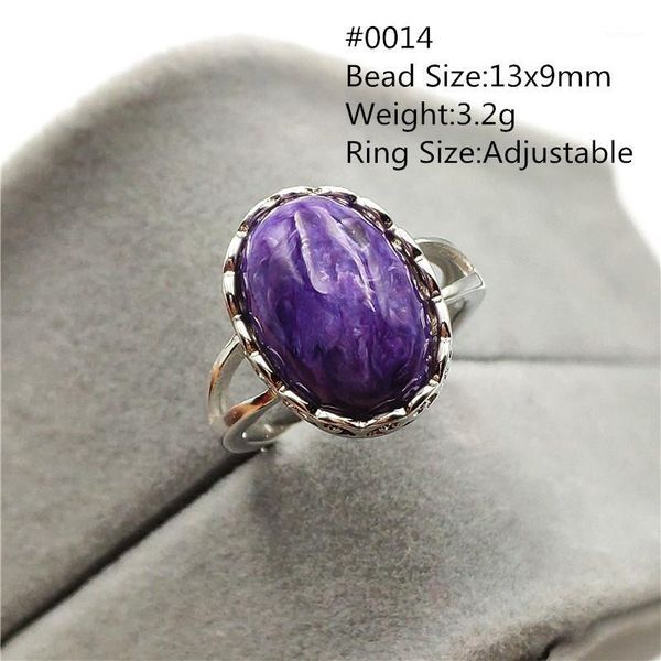 natural purple charoite crystal adjustable ring from russia 925 silver love gift stone oval beads fashion ring jewelry1, Golden;silver
natural purple charoite crystal adjustable ring from russia 925 silver love gift stone oval beads fashion ring jewelry1, Golden;silver