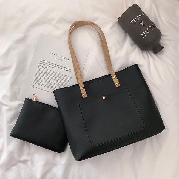 2020 new style for autumn and winter simple solid color pu women's portable big bag women's fashion handbag shoulder bag
2020 new style for autumn and winter simple solid color pu women's portable big bag women's fashion handbag shoulder bag