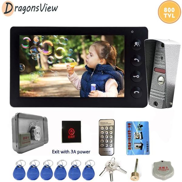 video door phones dragonsview intercom phone with lock for apartment home security system 7 inch wired monitor unlock built-in power
video door phones dragonsview intercom phone with lock for apartment home security system 7 inch wired monitor unlock built-in power