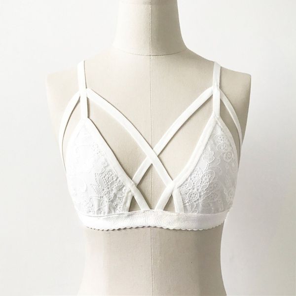 erotic women cage bralette lace triangle push up wireless crossover hollow out underwear white gi188, Red;black
erotic women cage bralette lace triangle push up wireless crossover hollow out underwear white gi188, Red;black