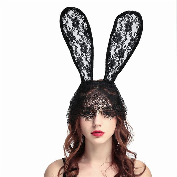 рождество black lace кролика rabbit ears маска sexy veil оголовье ночные masquerade маски halloween costume party маска jk1909ph
рождество black lace кролика rabbit ears маска sexy veil оголовье ночные masquerade маски halloween costume party маска jk1909ph