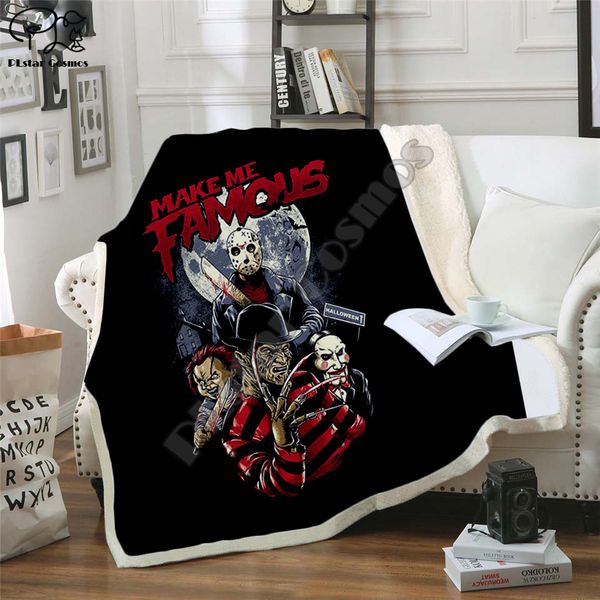 plstar cosmos halloween fleece blanket horror movie scream team zombie brid blanket 3d print sherpa blanket on bed home style-2
plstar cosmos halloween fleece blanket horror movie scream team zombie brid blanket 3d print sherpa blanket on bed home style-2