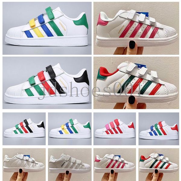 2020 children superstar shoes original white gold baby kids superstars sneakers originals super star girls boys sports casual shoes q32y9, Black
2020 children superstar shoes original white gold baby kids superstars sneakers originals super star girls boys sports casual shoes q32y9, Black