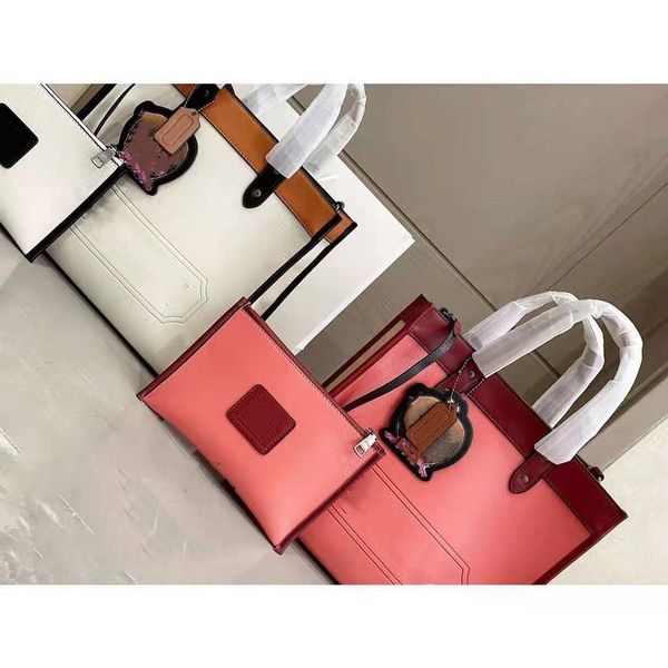 designer design fashion trendy shopping bag mother and son bag, large space capacity, portable single shoulder can be.