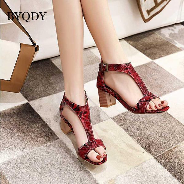sandals byqdy summer snake print women sandal t-strap high heels shoes thick stripper peep toe european sandals1, Black
sandals byqdy summer snake print women sandal t-strap high heels shoes thick stripper peep toe european sandals1, Black