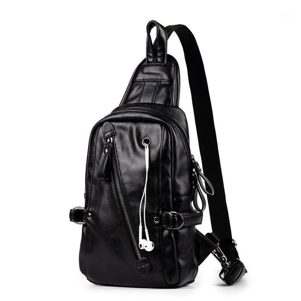 men chest bag leather sling shoulder bag black vintage crossbody for men chest waist pack casual male messenger bags1
men chest bag leather sling shoulder bag black vintage crossbody for men chest waist pack casual male messenger bags1