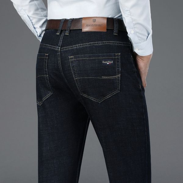 new loose business jeans men's pants trousers jeans in autumn and winter 2020straight tube elastic and durable high waisted men's, Blue
new loose business jeans men's pants trousers jeans in autumn and winter 2020straight tube elastic and durable high waisted men's, Blue