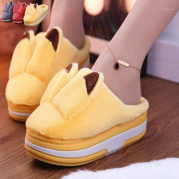 house slippers platform med shoes woman 2020 on a wedge women heels pantofle winter footwear flock luxury slides high new1, Black
house slippers platform med shoes woman 2020 on a wedge women heels pantofle winter footwear flock luxury slides high new1, Black