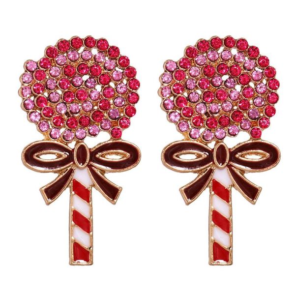 stud creative lollipop earrings cartoon candy inlaid rhinestone holiday party accessories for women, Golden;silver
stud creative lollipop earrings cartoon candy inlaid rhinestone holiday party accessories for women, Golden;silver