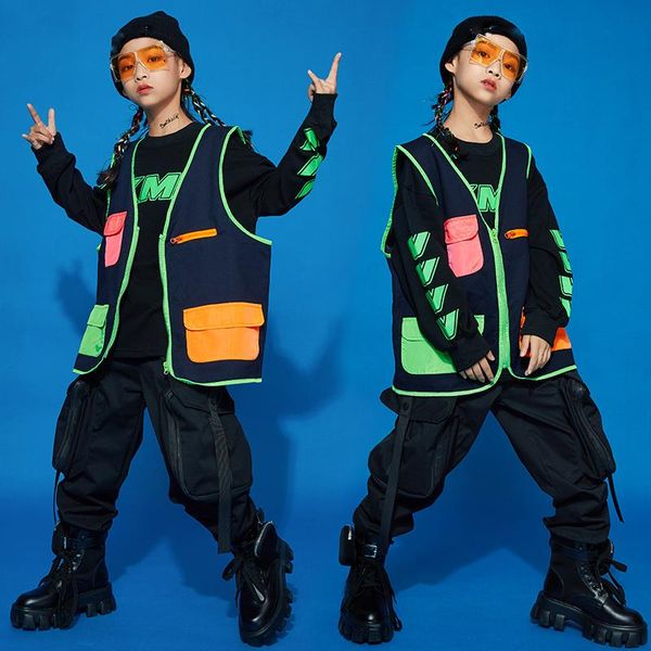 stage wear children's hip-hop dance costume for kids girls hiphop suit catwalk ballroom jazz performance clothes rave dqs6206, Black;red
stage wear children's hip-hop dance costume for kids girls hiphop suit catwalk ballroom jazz performance clothes rave dqs6206, Black;red