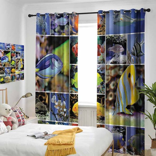 thermal insulated room darkening window shade collage of underwater ps with collection of tropical fish oceanic art print curtain
thermal insulated room darkening window shade collage of underwater ps with collection of tropical fish oceanic art print curtain