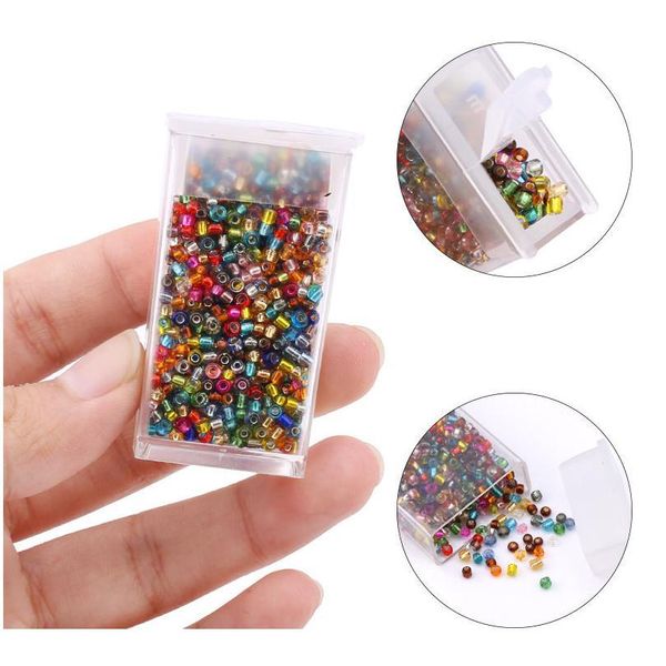 1000pcs/lot 2mm irrigation silver color glass seed beads czech seed beads diy bracelet necklace for jewelry making jew qyludn
1000pcs/lot 2mm irrigation silver color glass seed beads czech seed beads diy bracelet necklace for jewelry making jew qyludn