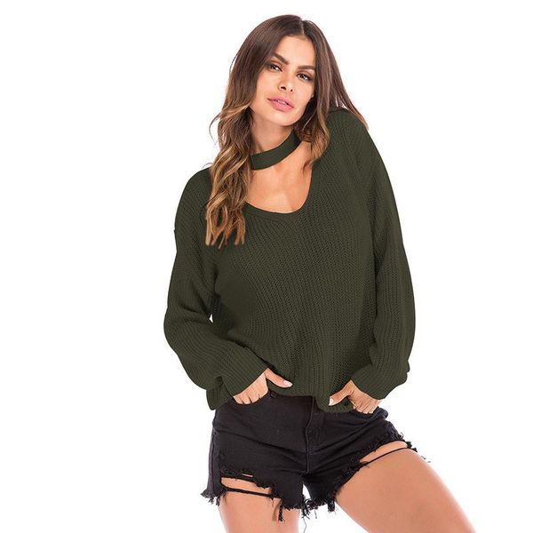 womens designer season woolen neck v-neck sweater loose large size shirt, Black;brown
womens designer season woolen neck v-neck sweater loose large size shirt, Black;brown