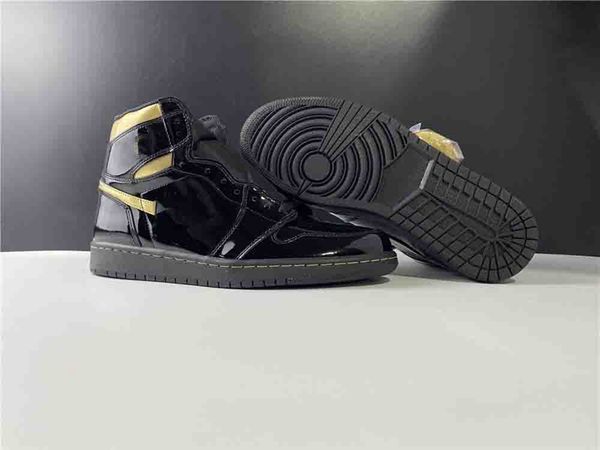2020 version authentic of 1s men women shoes 1 black gold patent leather with original box size 36-47.5
2020 version authentic of 1s men women shoes 1 black gold patent leather with original box size 36-47.5