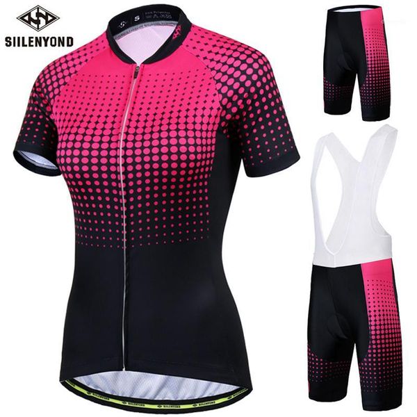 siilenyond 2020 pro women cycling jersey set road bike cycling clothes suit breathable mountain bicycle clothing suit1, Black;blue
siilenyond 2020 pro women cycling jersey set road bike cycling clothes suit breathable mountain bicycle clothing suit1, Black;blue